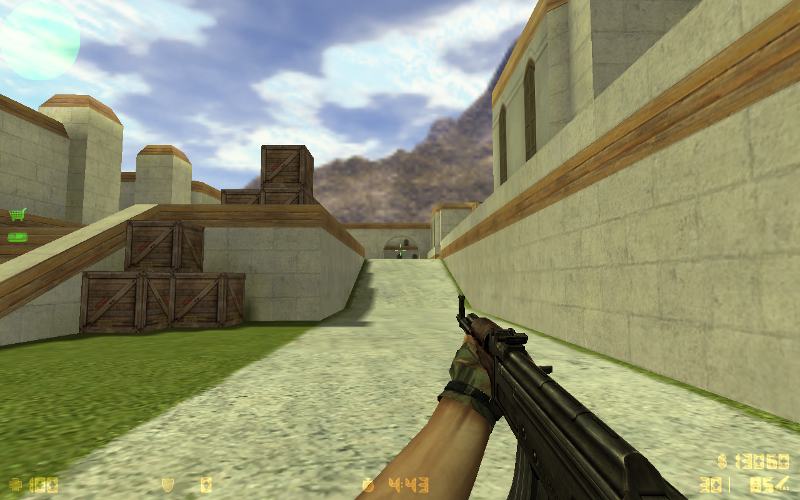 AK-47 camo hands