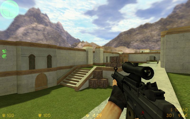 Realistic Black SG-552