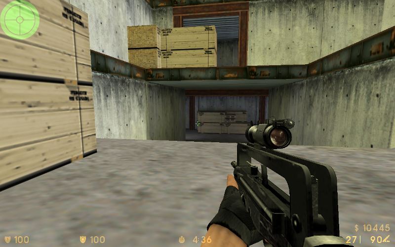 Famas with Aimpoint for AUG