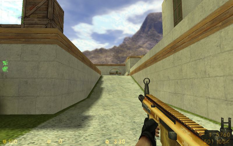 Gold Scar-L for P90
