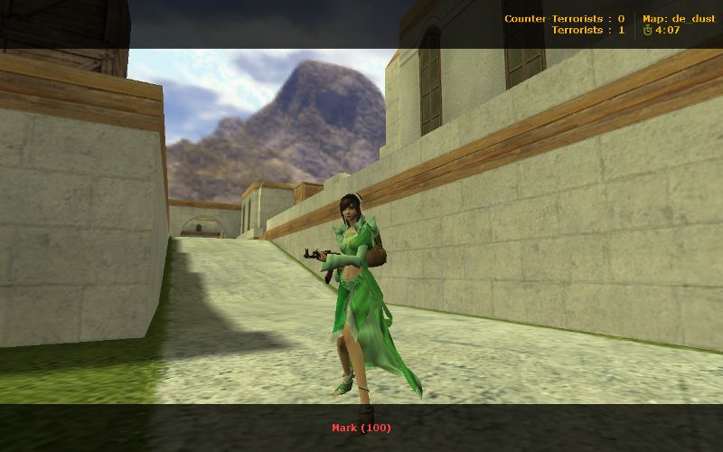 Green Fairy Girl