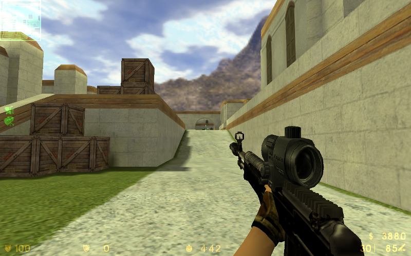 Black AN-94 Aimpoint for Sg552