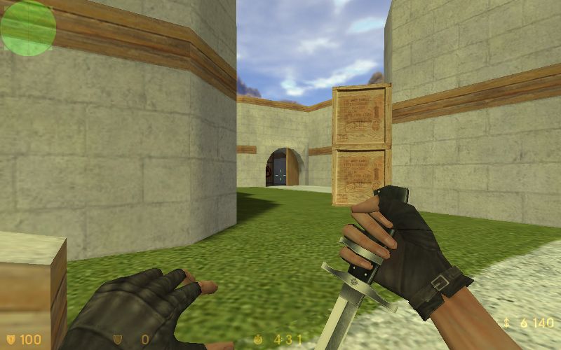 Woman cso knife
