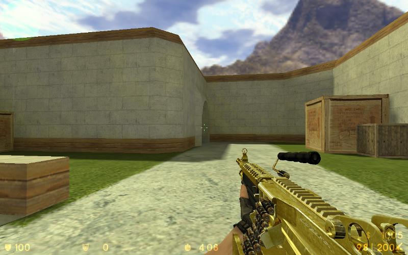 Golden tone M249