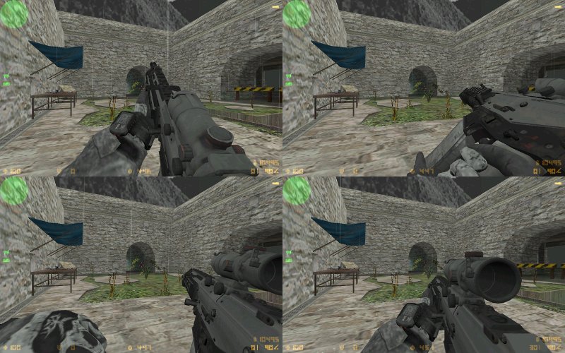CSS version SG-552 MW2 for CS 1.6
