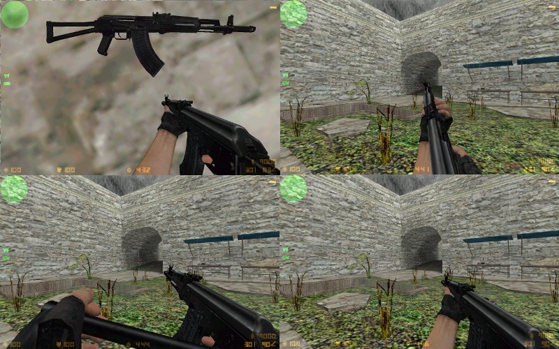 Black AK-103 CSS version