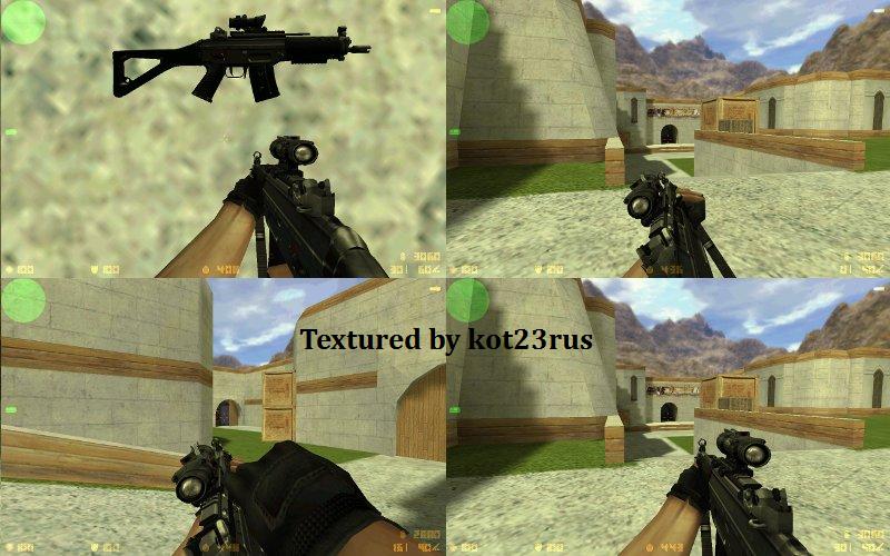 Realistic SG-552 with Triiicon scope