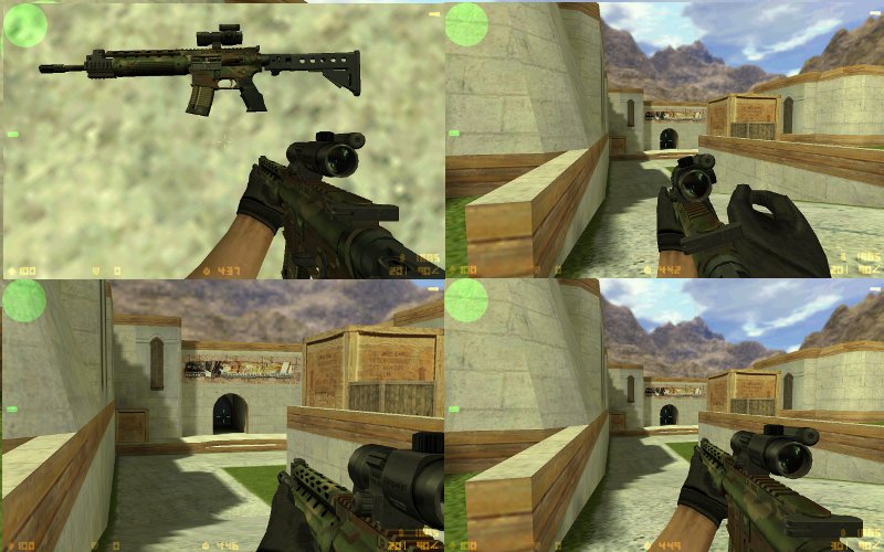 Jangle camo lr-300 CSS hand