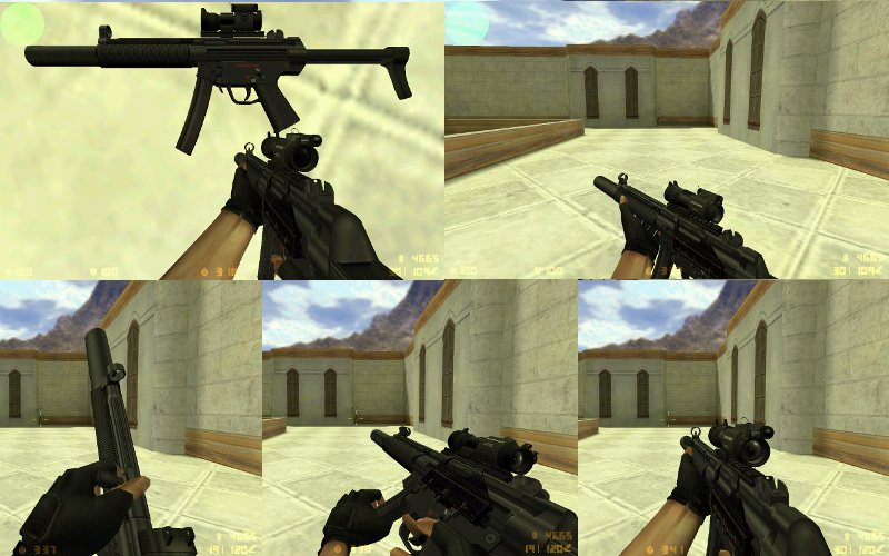 MP5 SD2 Aimpoint version