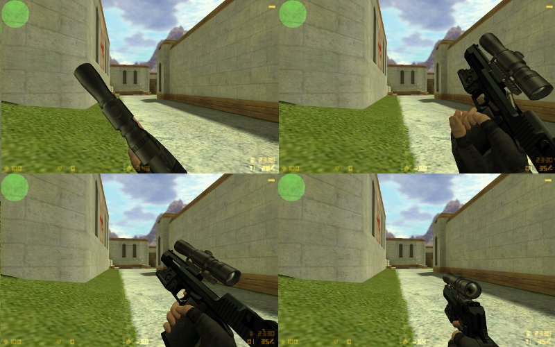 Tactical Desert Eagle CSS hand