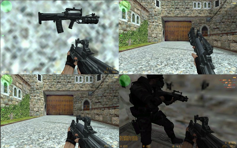 Чёрная ОЦ-14 Гроза CSS переделка