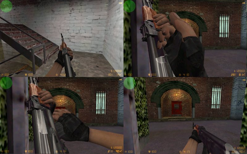 Ak47 With Knife css version