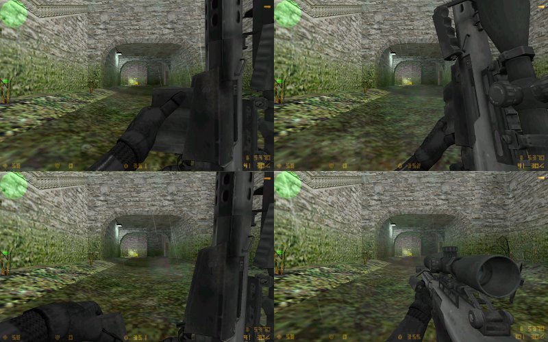CSS version Barrett M82 MW2 for CS 1.6