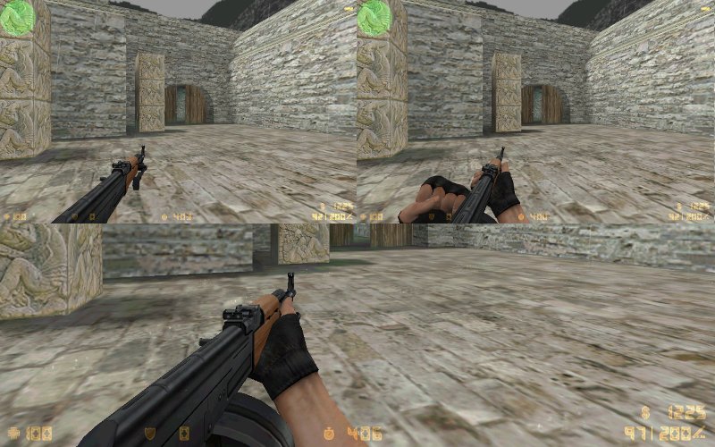 Realistic CSS AK47 Wood for M249