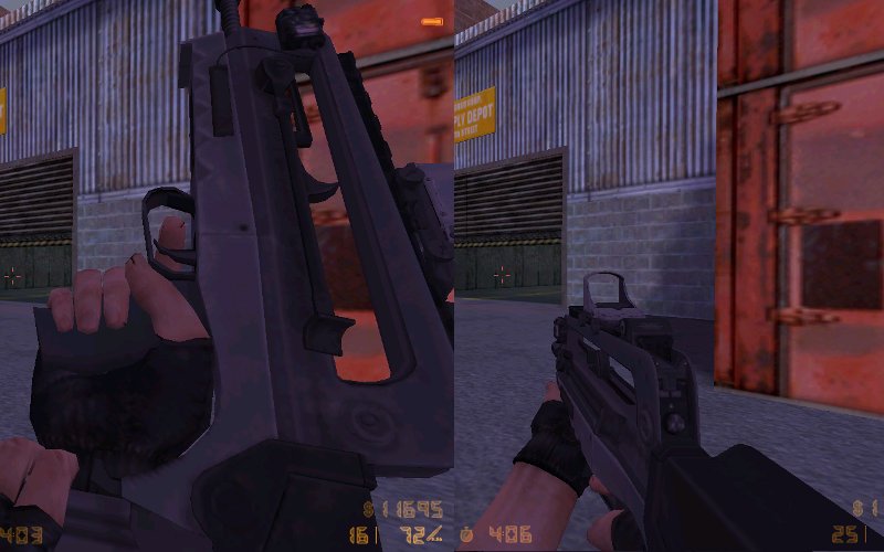 CSS version Famas MW2 for CS 1.6