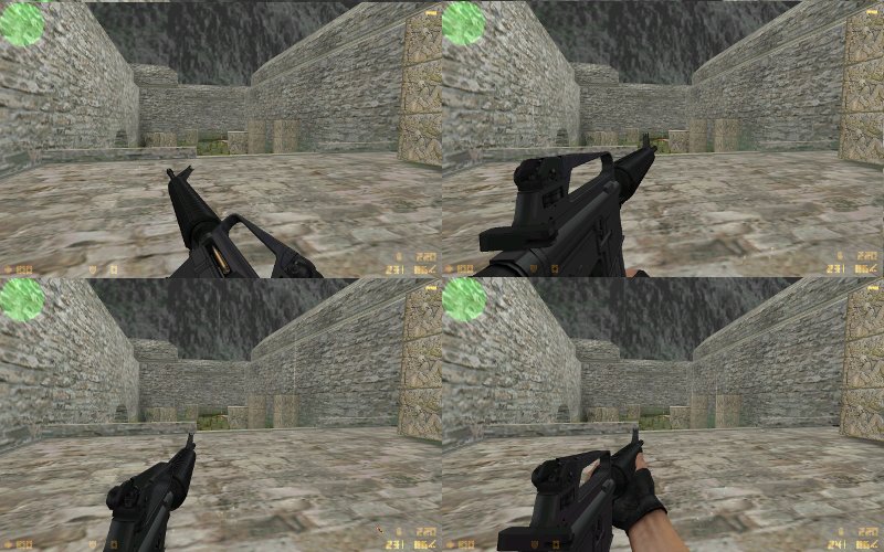 Realistic CSS M16A1 for famas