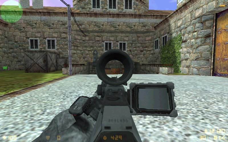 Magic MW2 AUG с датчиком сердцебиения