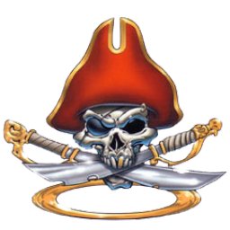 Skull Pirate Red