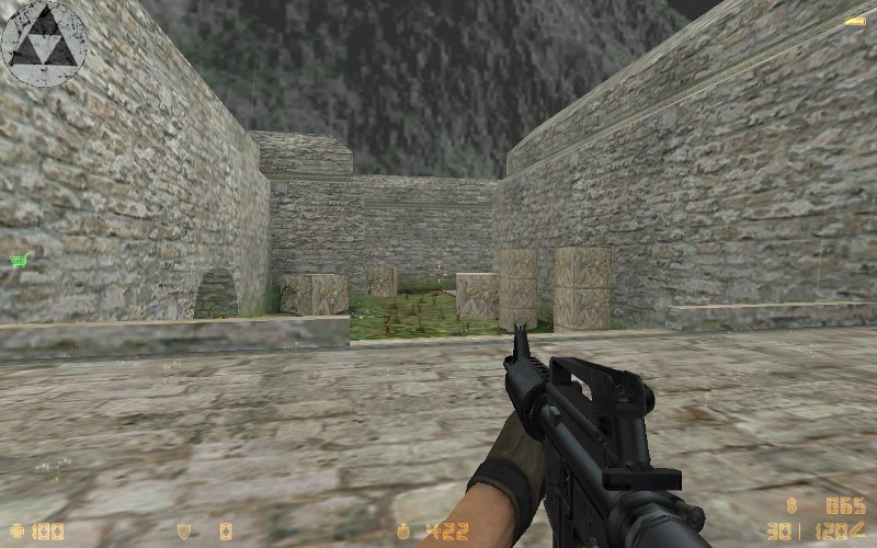 M4a1 9mm for MP5 css переделка