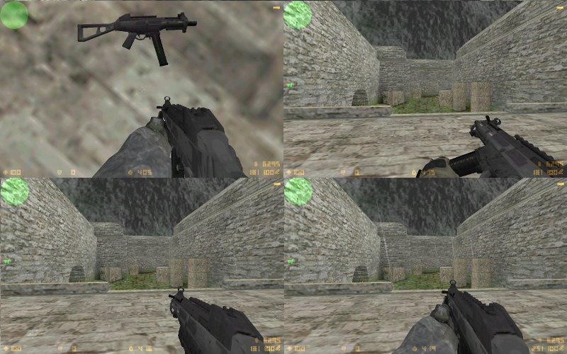 Modern Warfare 2 UMP45 CSS руки