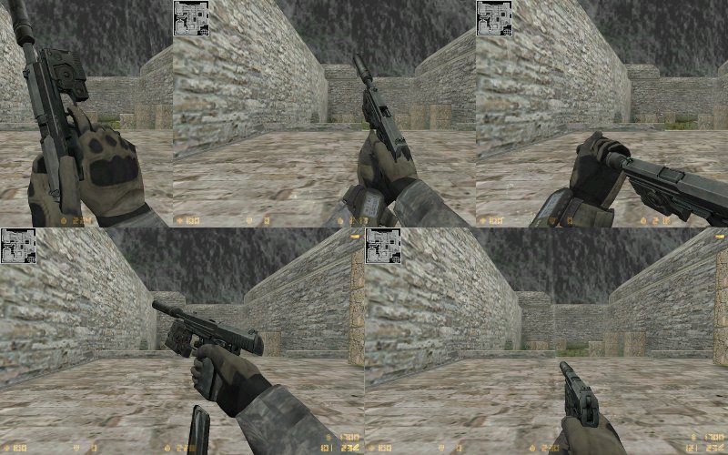 CSS Modern Warfare 2 USP for CS 1.6