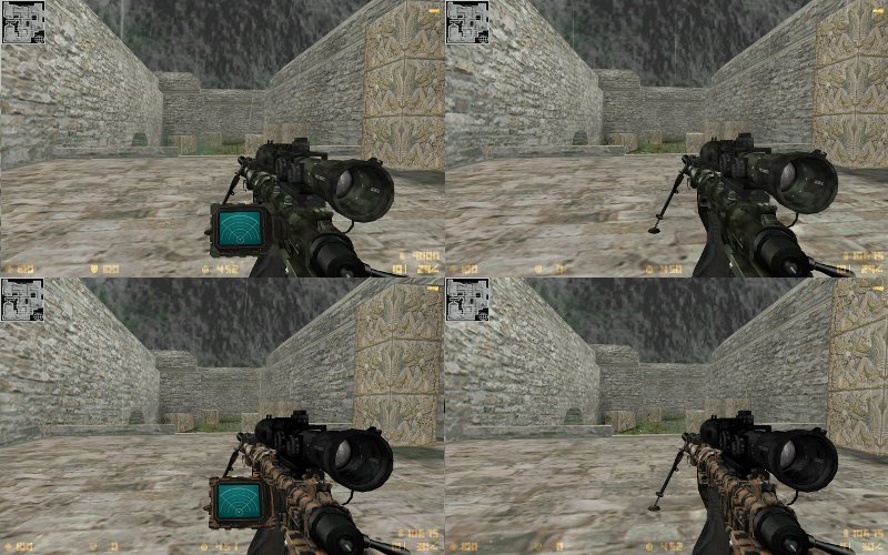 MW2 AWP Intervention camo pack