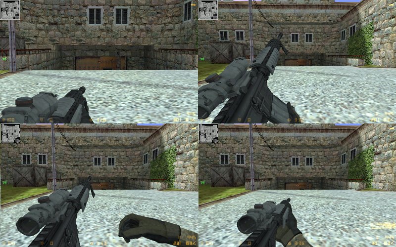 MW2 M16A4 for AUG