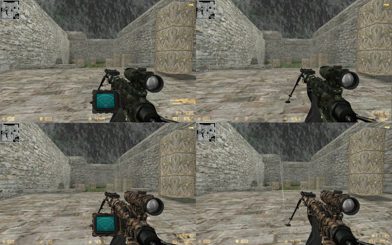MW2 Scout Intervention camo pack