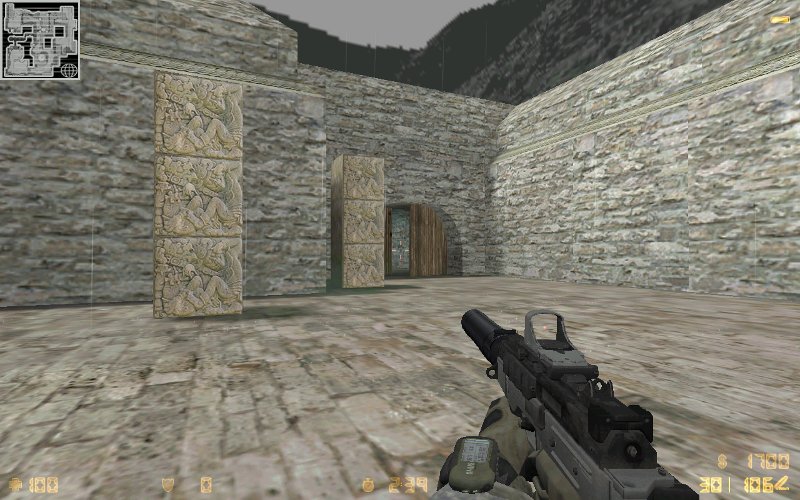 MW2 TMP red dot with silencer
