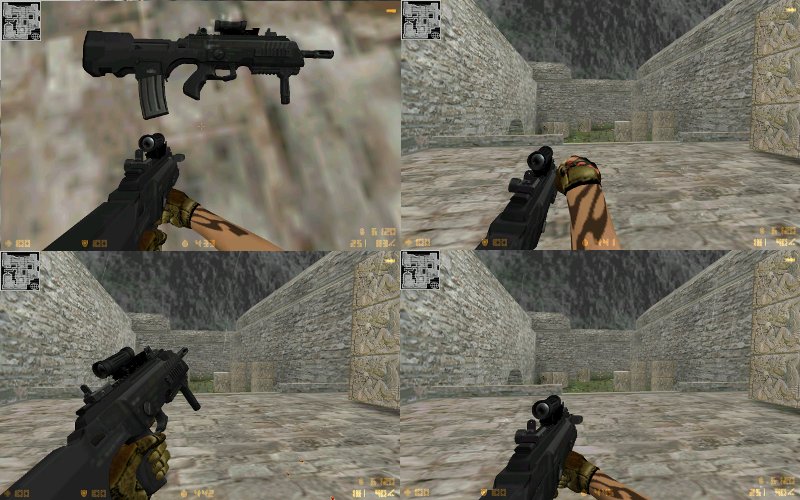 Prototype 4 assault rifle