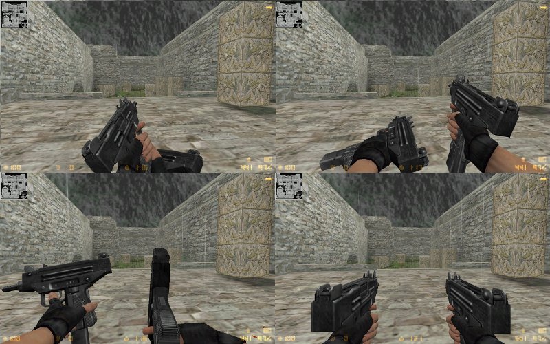 Dual mini IMI UZI css version