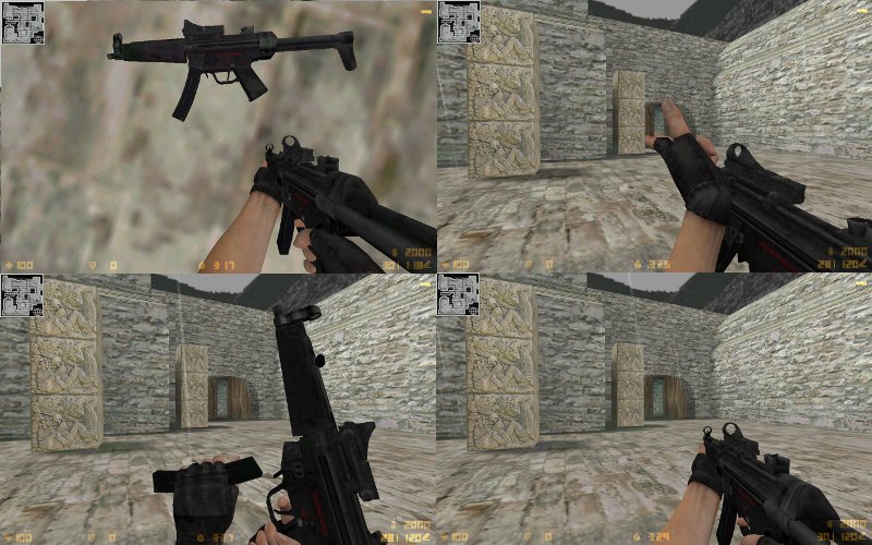 MW2 MP5 Red dot