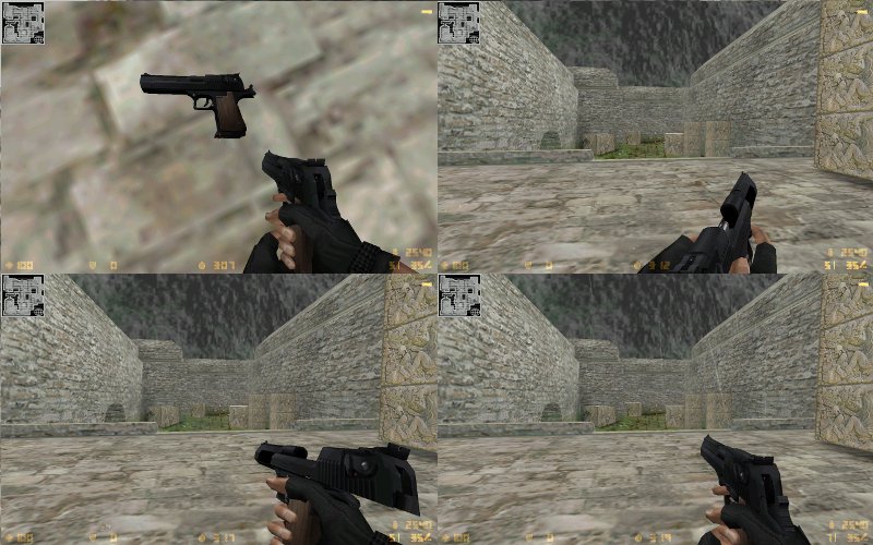 Black matte Desert Eagle