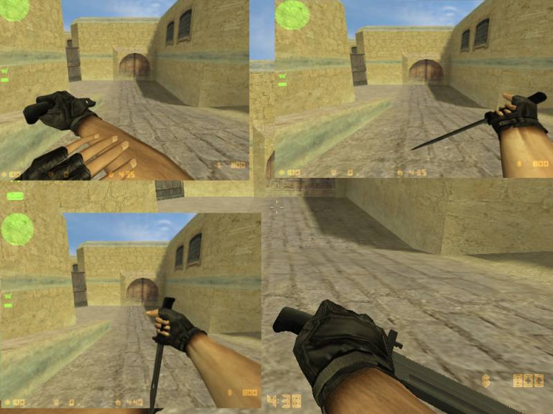 Black spec knife