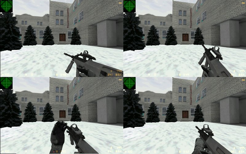MW2 AUG HBAR red dot