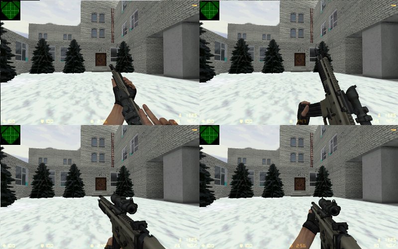 MW2 Scar with ACOG