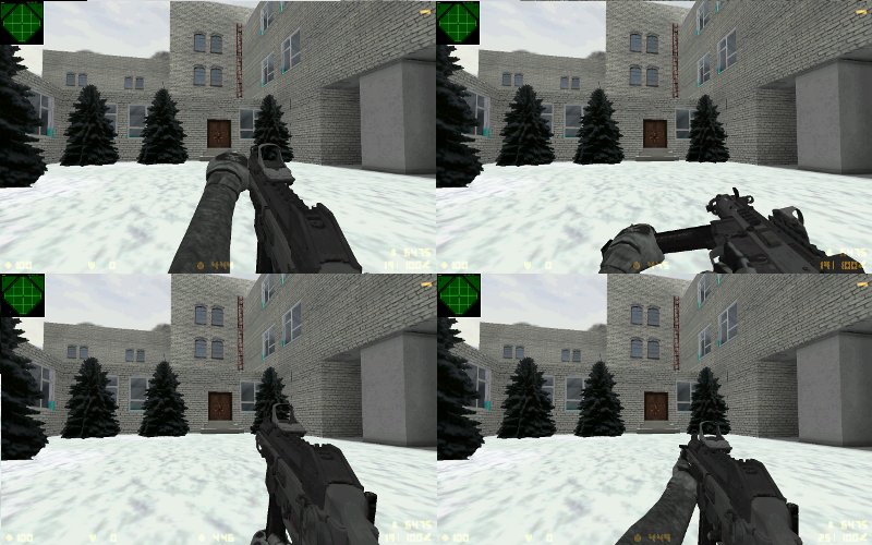 Modern Warfare 2 UMP45 Red dot
