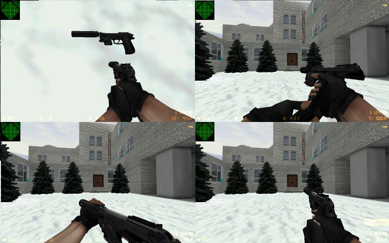 Assault Beretta 92 for USP