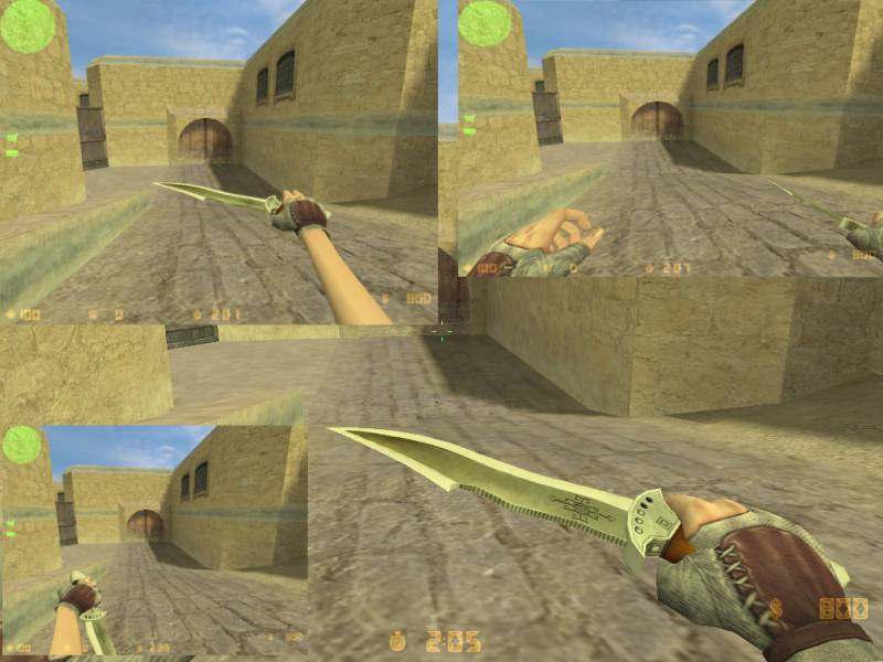 Collection hunter knife