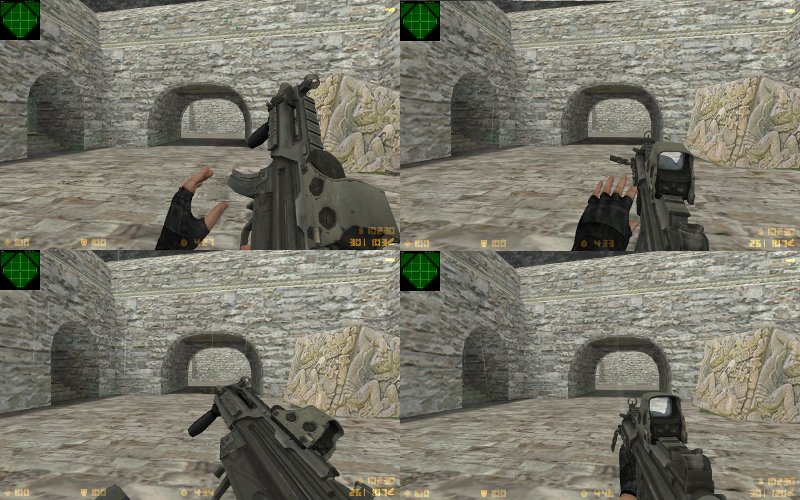 Modern Warfare 2 MP5k EOTech