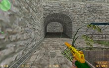 Желтый USP с узором дракона