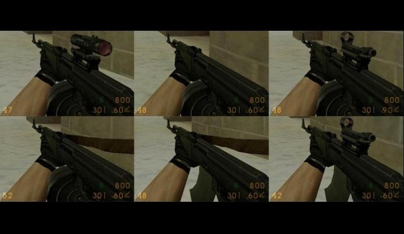 Пак навороченых  AK47