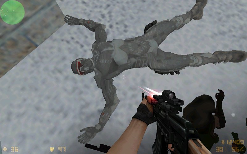 Нано костюм из Crysis'a (конвертировано из CS:S)