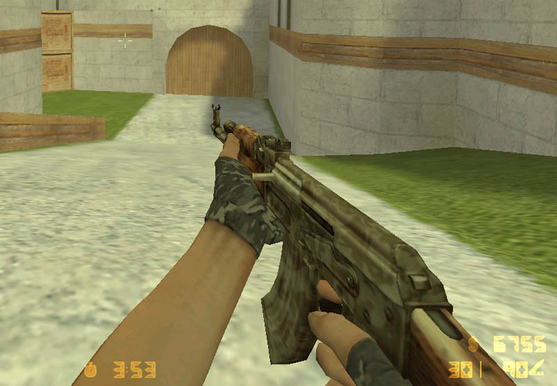 camo css ak-47