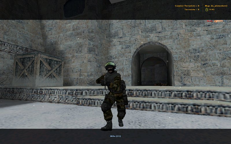 New soldier Alpha antiterror