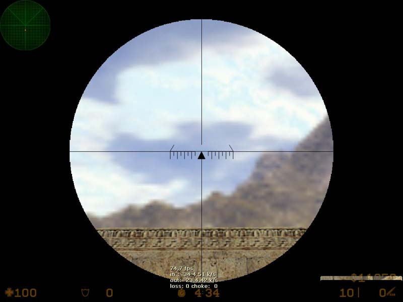 Croshair scaled