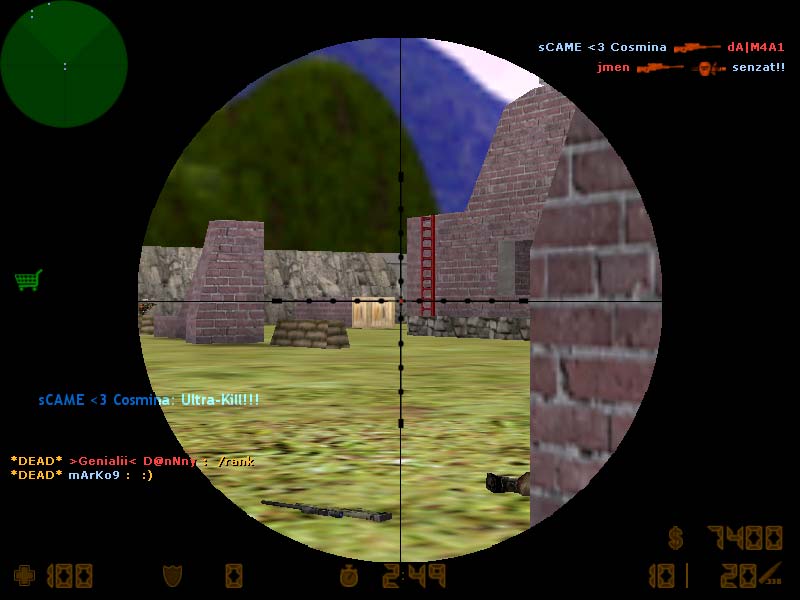 Awp sniper scope