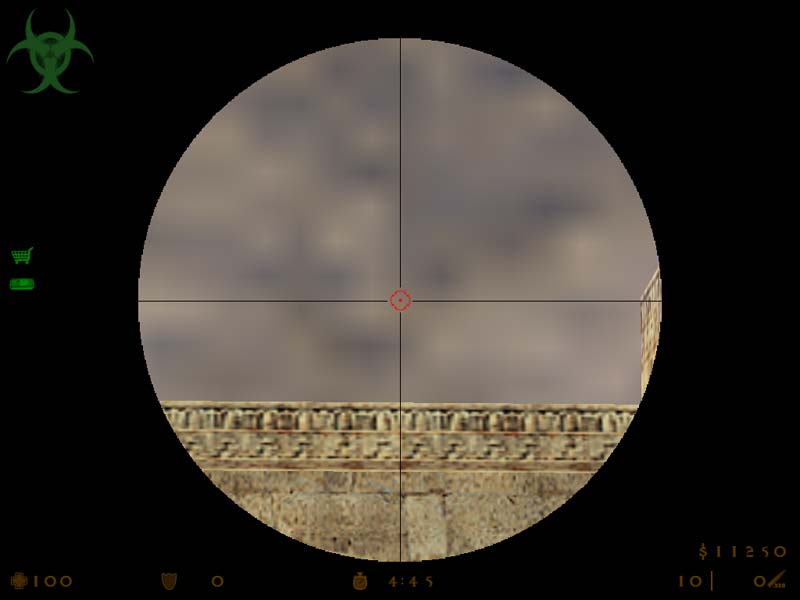 Croshair red dot