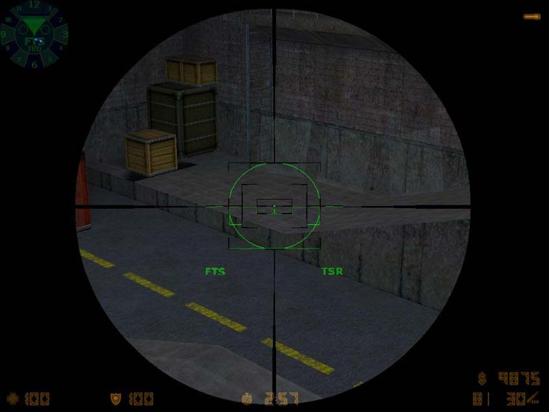 FTS Tactical Sniper Rifle's scope