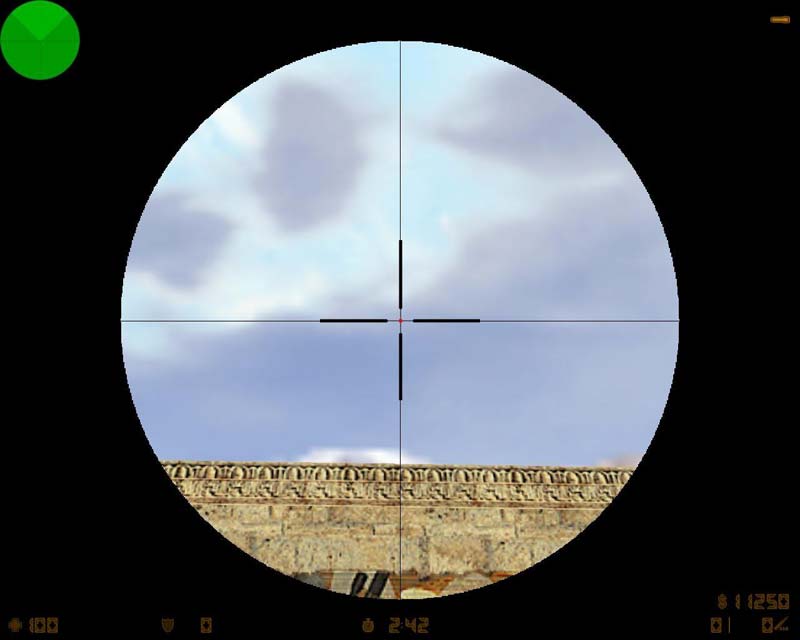 Auto sniper scope